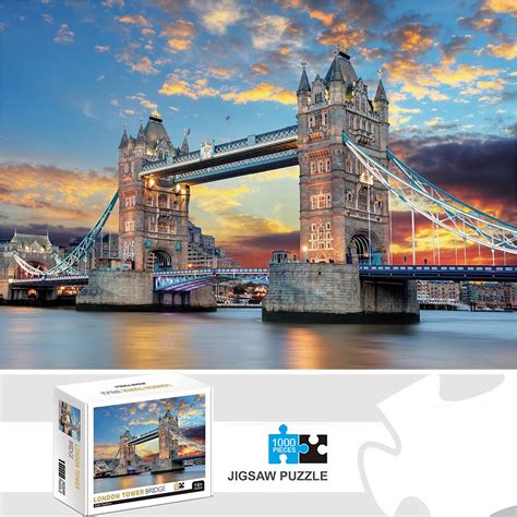 1000 Pieces London Bridge Jigsaw Puzzles – Kris Bazar Shop