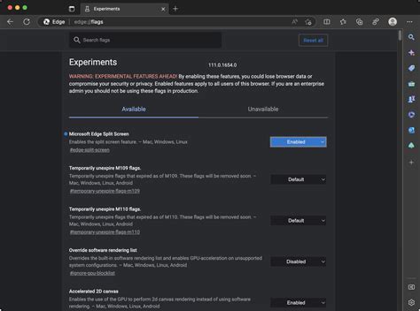 How To Enable And Use Split Screen In Microsoft Edge On Macos