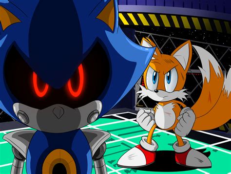 Metal Sonic vs Tails by Kamicciolo on Newgrounds