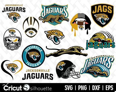 Jacksonville Jaguars Files Jacksonville Jaguars Football Svg Etsy