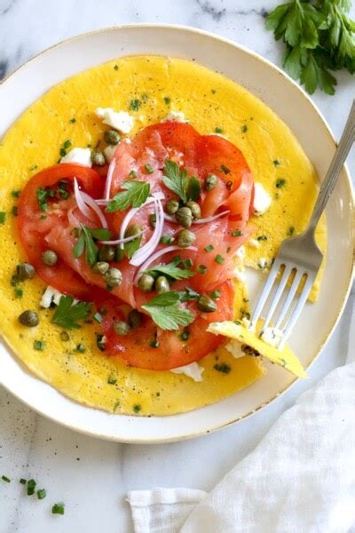 Goat Cheese Herb Omelet With Nova Lox Skinnytaste