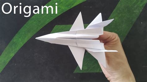 Origami Creative Master How To Make A Planes Grumman F 14 Tomcat Out