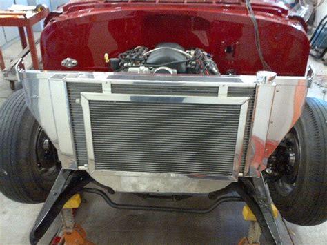 Photos Of Radiator Set Up Requested Chevy Tri Five Forum