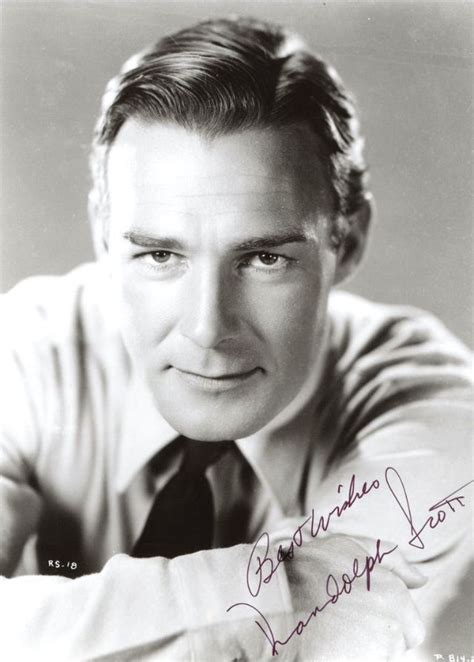 40 Gorgeous Photos Of Randolph Scott In The 1930s And 40s Vintage