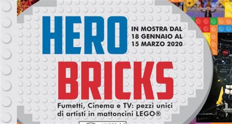 Mostra Hero Bricks Al Museo Del Fumetto Di Milano