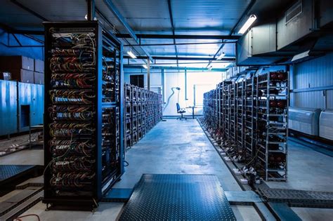 Premium Photo Bitcoin And Crypto Mining Farm Big Data Center