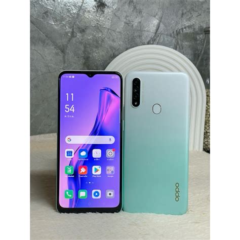 oppo a31 สภาพสวยพร้อมใช้งาน แถมฟรีชุดชาร์จ | Shopee Thailand