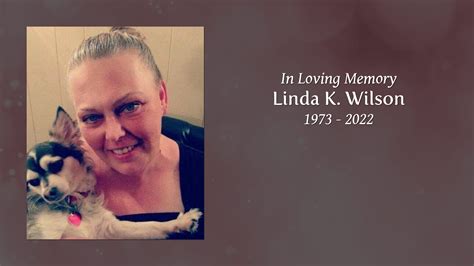 Linda K Wilson Tribute Video