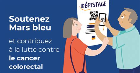 Mars Bleu Mois De Promotion Du D Pistage Du Cancer Colorectal Ligue