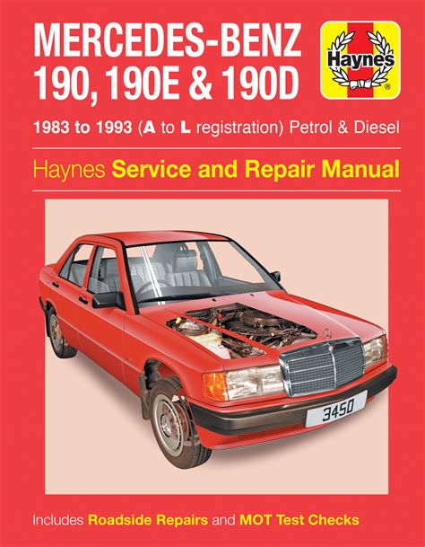 Mercedes 190 Haynes Repair Manuals And Guides