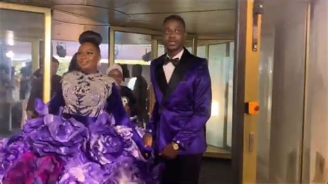 Amvca Adedimeji Lateef And His Adorable Wife Mo Bimpe Arrives At The