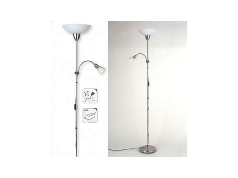 Brilliant Lampadaire Avec Liseuse Darlington Hauteur Cm Cm E