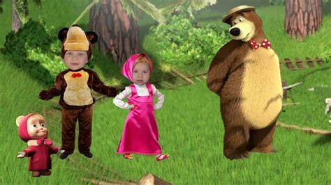 Семья пальчиков Маша и Медведь|Кидс Рома и Диана шоу|Карапузяша ТВ ...