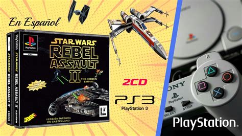 Star Wars Rebel Assault Ii En Espa Ol Con Cheat Ps Para Ps Hen Pkg