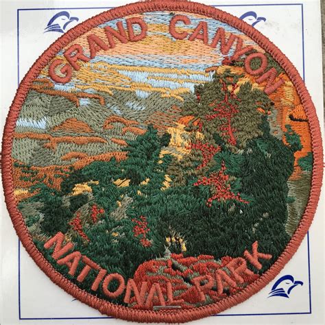 Grand Canyon National Park Vintage Souvenir Travel Patch Etsy