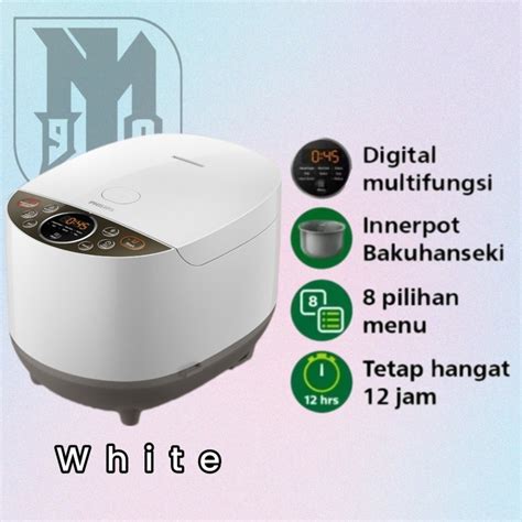 Jual Philips Digital Rice Cooker 1 8l Hd4515 Shopee Indonesia