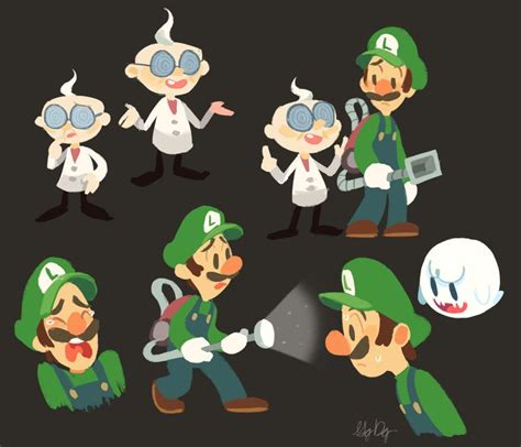 Pin by Alice Johnson on Luigi's Mansion | Super mario and luigi, Luigi ...