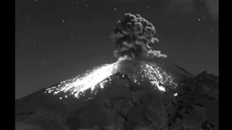 Alerta Por M S De Exhalaciones Del Popocat Petl Se Registro