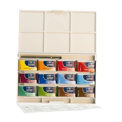 Set Studio Acuarela Cotman Winsor Newton Casa Piera Bellas Artes