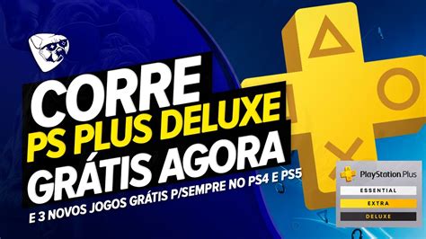 Corre Sony Est Dando Ps Plus Deluxe Premium Gr Tis Agora E Novos