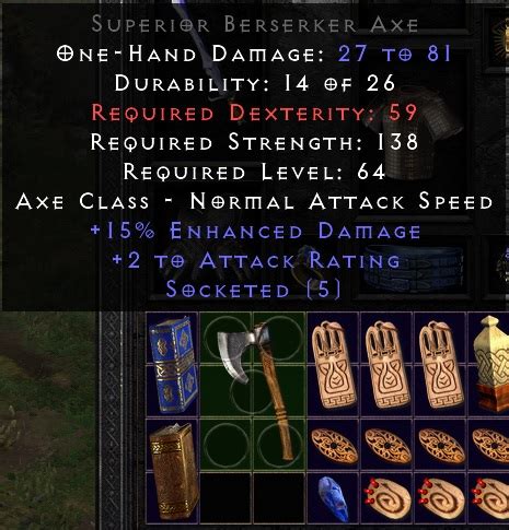 5os Berserker Axe 15ed 2ar Topic D2jsp