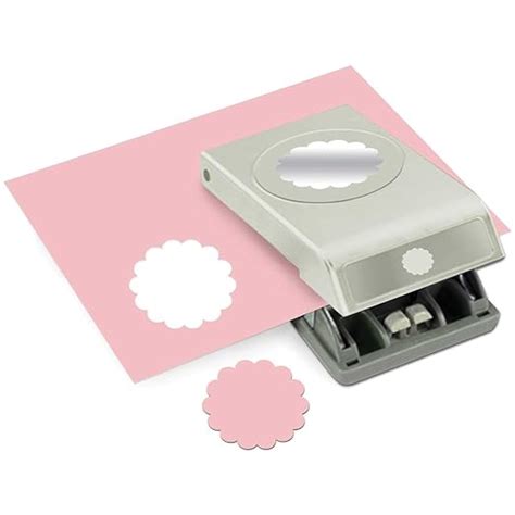 Amazon Ek Tools Inch Circle Paper Punch Large Scallop New Package