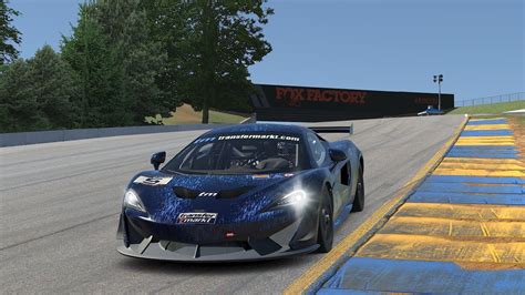 GT4 Falken Tyre Challenge Fixed McLaren 570S GT4 At Road Atlanta II