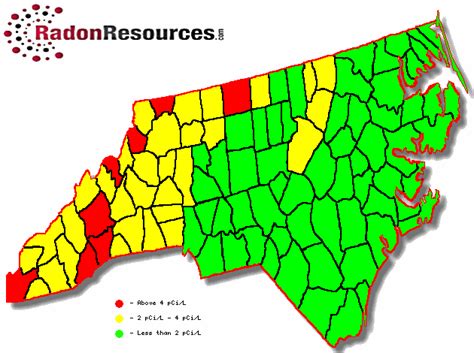 North Carolina Radon Mitigation Testing And Levels Radonresources