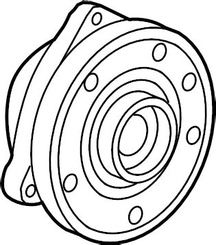 Chevrolet Bolt Euv Wheel Bearing And Hub Assembly Front