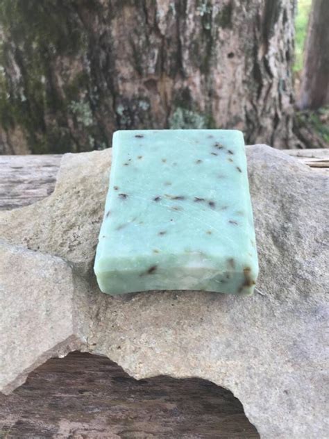 Native Made Cucumber Mint Bar Of Soap Cherokee North Etsy