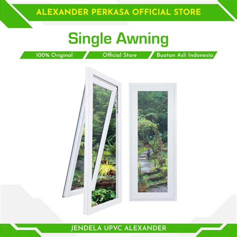 Jual Jendela Upvc Alexander Window Single Awning Jendela Jungkit X