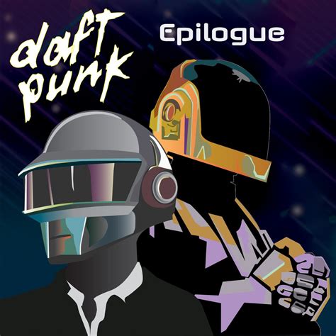 Daft Punk Epilogue Music Poster Random Access Memories Electronic Music