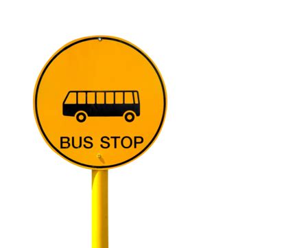 Bus Stop Sign PNG Transparent Images Free Download | Vector Files | Pngtree