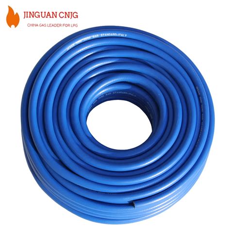 Cnjg Jesan Brand 20 60bar 8mm Flexible Black Pvc Gas Hose Lpg Gas Hose