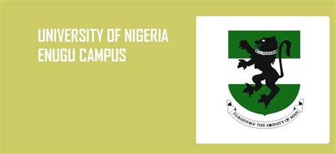 Unec University Of Nigeria Nsukka