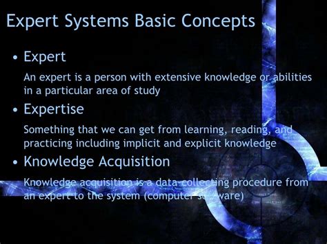 Expert Systems