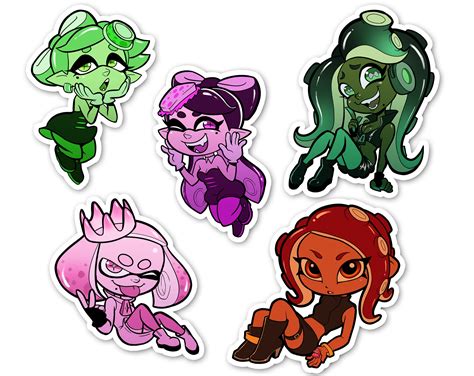 Splatoon Stickers 3 Vinyl Stickers Die-cut Stickers | Etsy