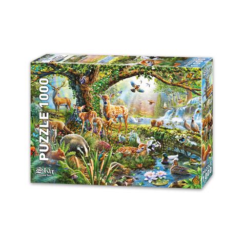 Puzzle Woodland Life Komada Puzzlemania Hr