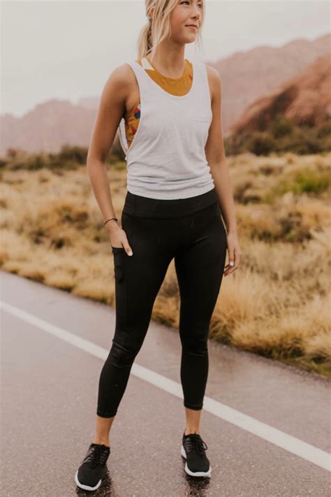 Gym Outfit Ideas For Women Activewear Outfit Inspiration Tank Top