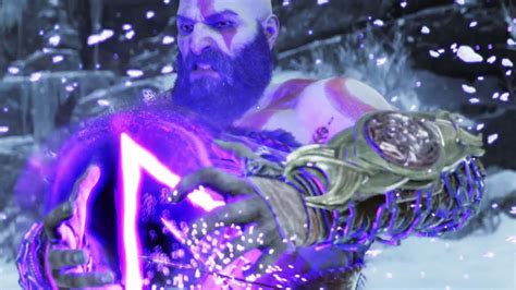 God Of War Ragnarok Frost Phantom Boss Fight Gmgow Ps Pro Youtube