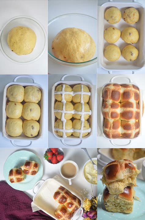 Hot Cross Buns Collage