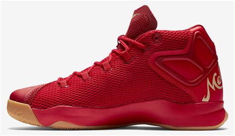 Jordan Melo M12 Red Gum Sneaker Bar Detroit