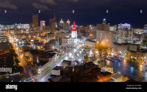 Buffalo city skyline new york hi-res stock photography and images - Alamy