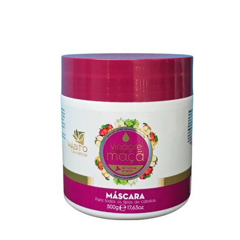 Máscara Vinagre De Maçã Hábito Cosméticos 500g Compre Aqui Todos os