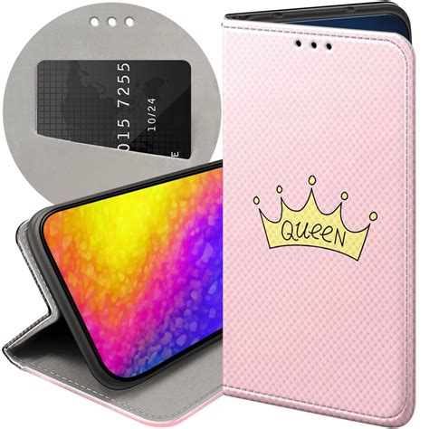 Etui Z Klapk Do Huawei Mate Lite Wzory Ksi Niczka Queen Princess