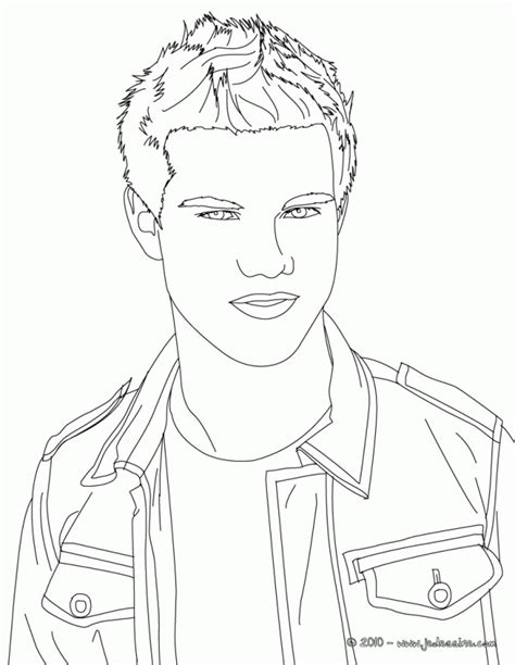 Jacob Black Coloring Pages