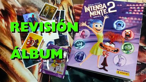 Revisión Álbum IntensaMente 2 Panini 2024 YouTube