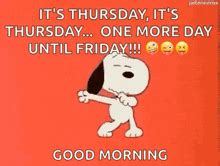 Happy Thursday Snoopy GIF - Happy Thursday Snoopy - Discover & Share GIFs