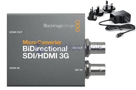 Blackmagic Design Micro Converter Bidir Sdi Hdmi G Mit Netzteil