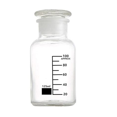 Buy Iplusmile Reagent Bottle Apothecary Jar Glass Wide Mouth Reagent